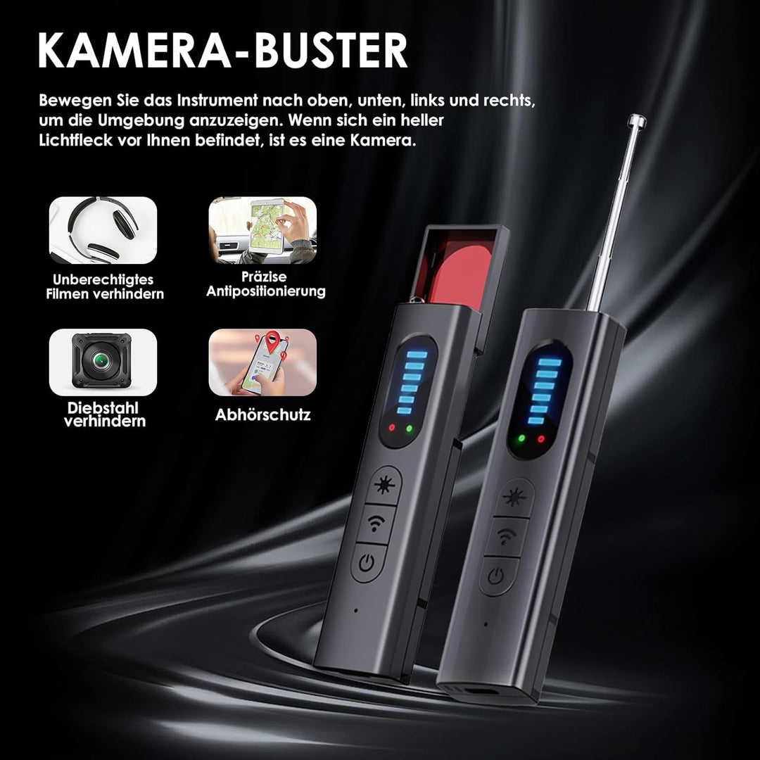 Wanzen Detektor Versteckte Kamera Finder Wanzenfinder Anti Spy Anti-Aufnahme Detektoren RF Signal Bu