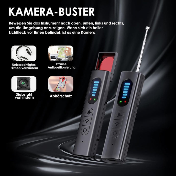 Wanzen Detektor Versteckte Kamera Finder Wanzenfinder Anti Spy Anti-Aufnahme Detektoren RF Signal Bu