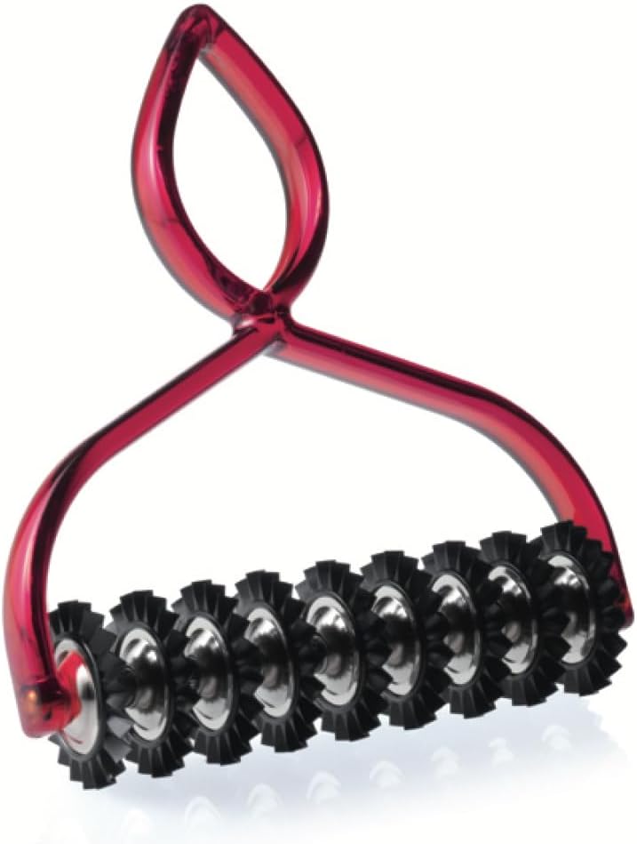 MARCATO DESIGN PB-RSO Teigrädchen, Plastic, Rot, Rot