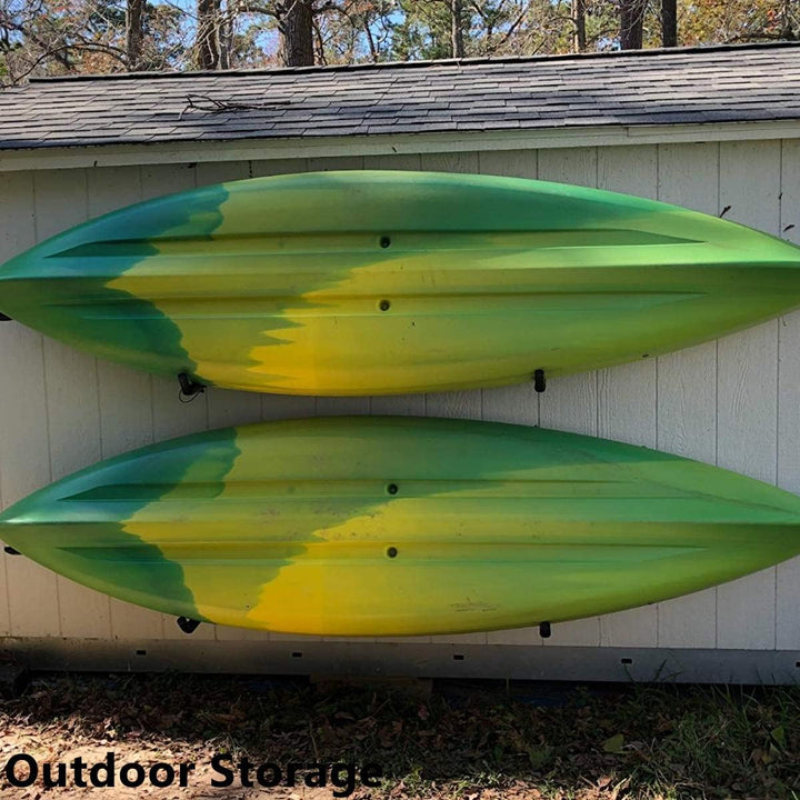 Heavdace Garagenaufbewahrung, Kajakhaken, 39 cm, Wandhalterung, Surfbrett-Rack, 4 Stück, robuste Kan