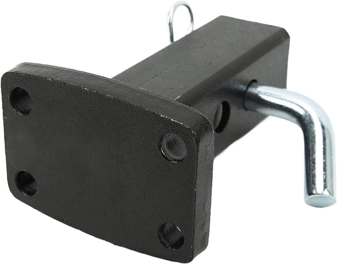 Hitch Receiver Adapter, Bumper Trailer Receiver Tube Rust Proof Strong Strength Sprayed Plastic Surf