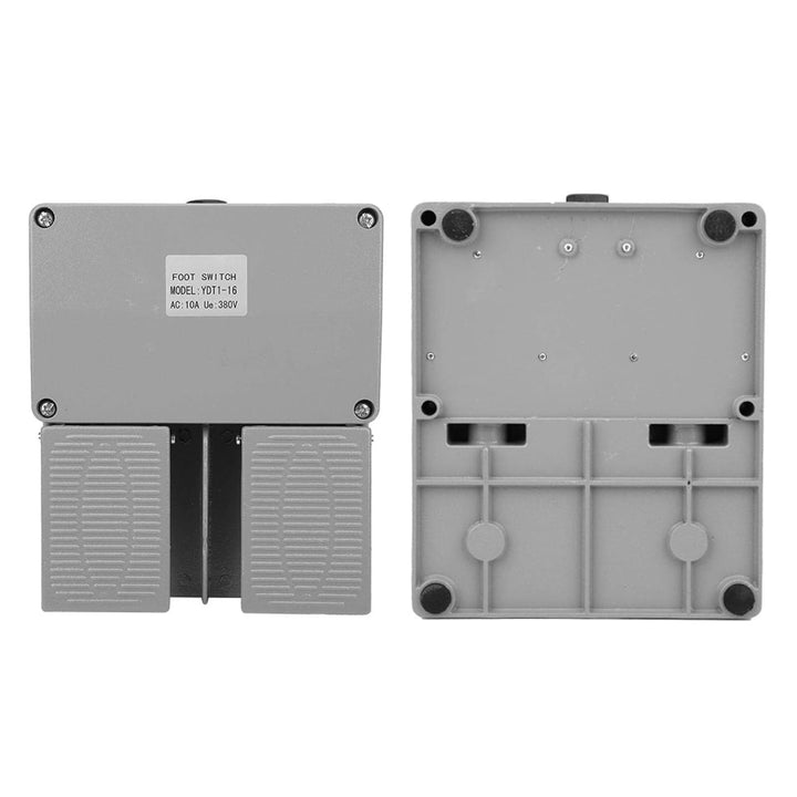 Rutschfeste doppelte Fussschalter Legierung 380V AC 10A Elektrische Schalter YDT1‑16 Industrieller F