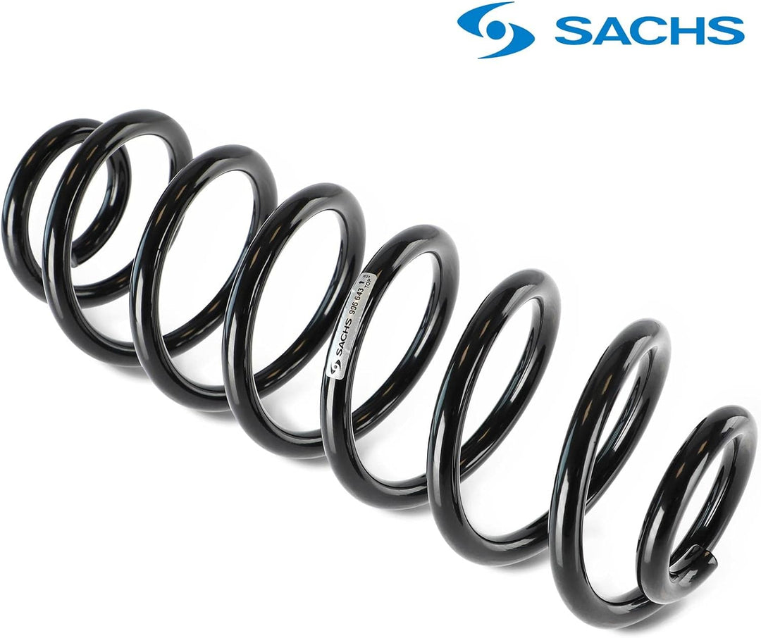 2x Original Sachs 996643 Fahrwerksfeder Hinterachse Kompatibel mit Superb II 3T4 2.0L 2008-2015 E.O.