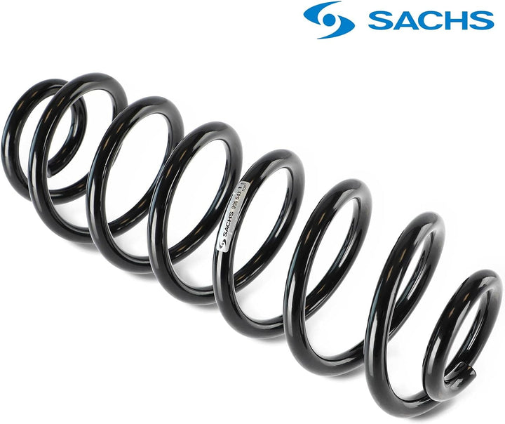 2x Original Sachs 996643 Fahrwerksfeder Hinterachse Kompatibel mit Superb II 3T4 2.0L 2008-2015 E.O.