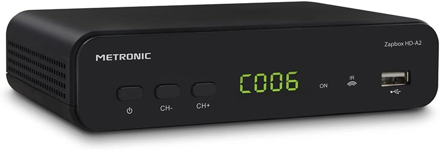 Metronic DVB-T HD Decoder für TV – HDMI, Scart, Demodulator, Empfänger, Adapter, Tuner für DVB-T-Ant