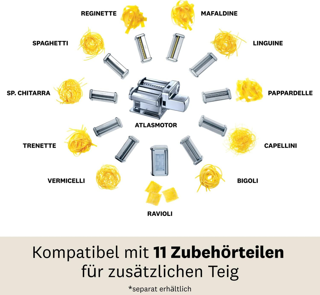 Marcato 08 0155 12 00 Atlas Nudelmaschine,