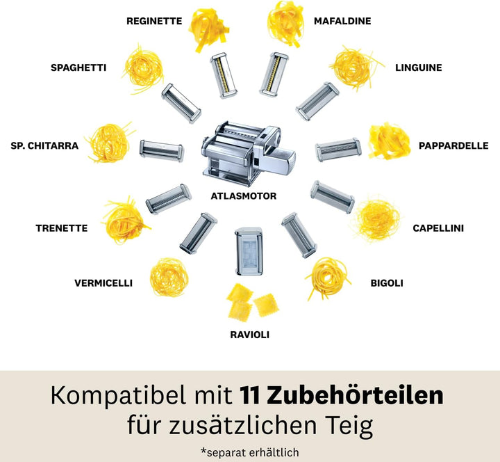 Marcato 08 0155 12 00 Atlas Nudelmaschine,