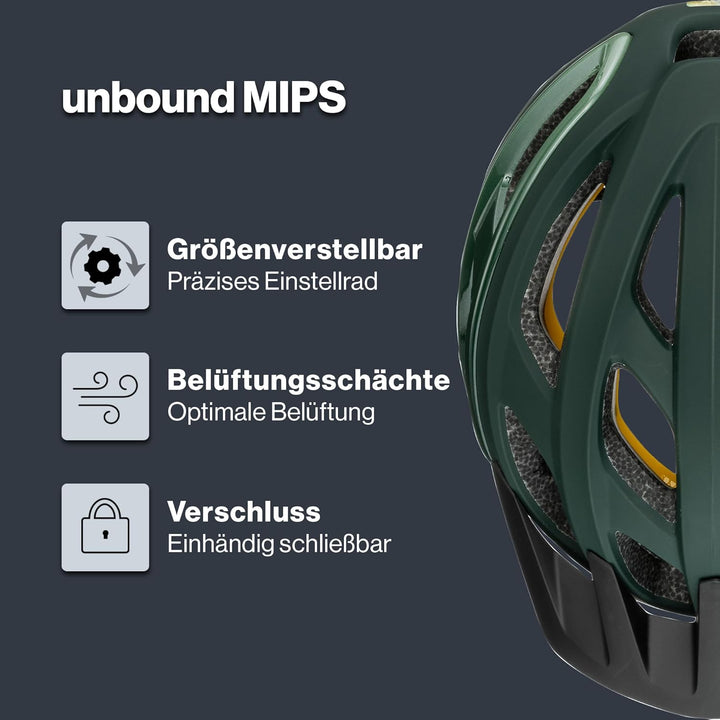 uvex unbound MIPS - sicherer MTB-Helm für Damen und Herren - MIPS-Sysytem - individuelle Grössenanpa