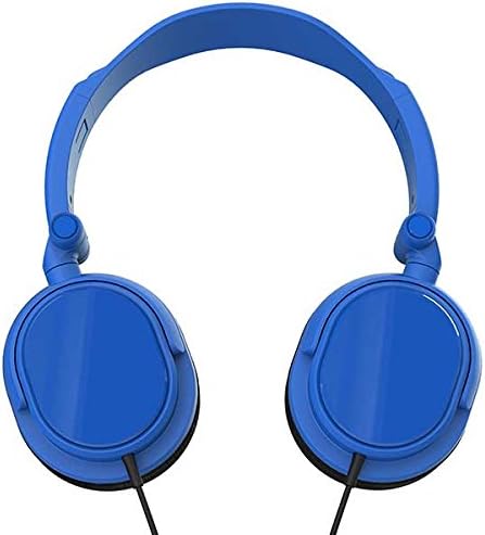 Vivanco DJ 20 Stereo On Ear Kopfhörer faltbar (drehbar, DJ-Style, 1,8m Kabellänge) blau blau DJ 20,