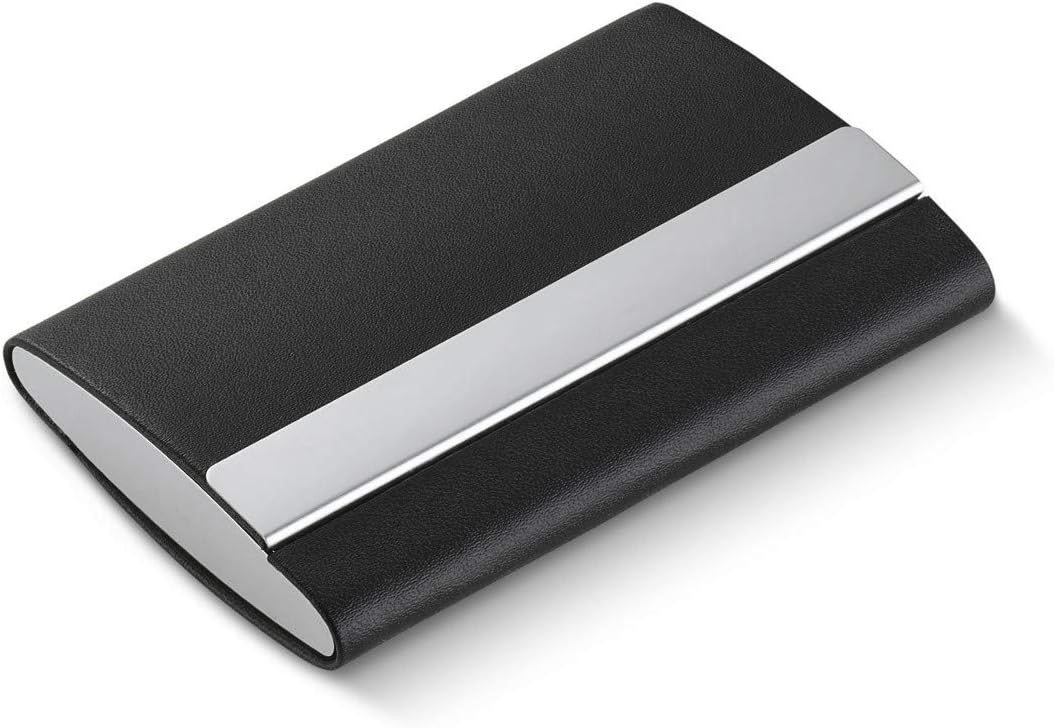 Philippi Giorgio Visitenkartenhülle, 10 cm, Schwarz