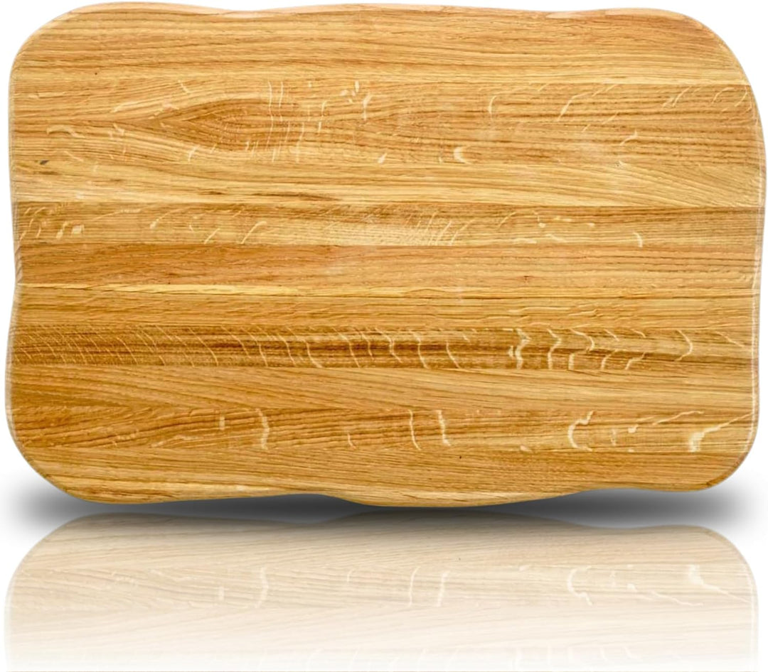 La Madera Schneidebrett Premium aus Eiche hell | Schneidebrett | Küchenbrett von holz4home®