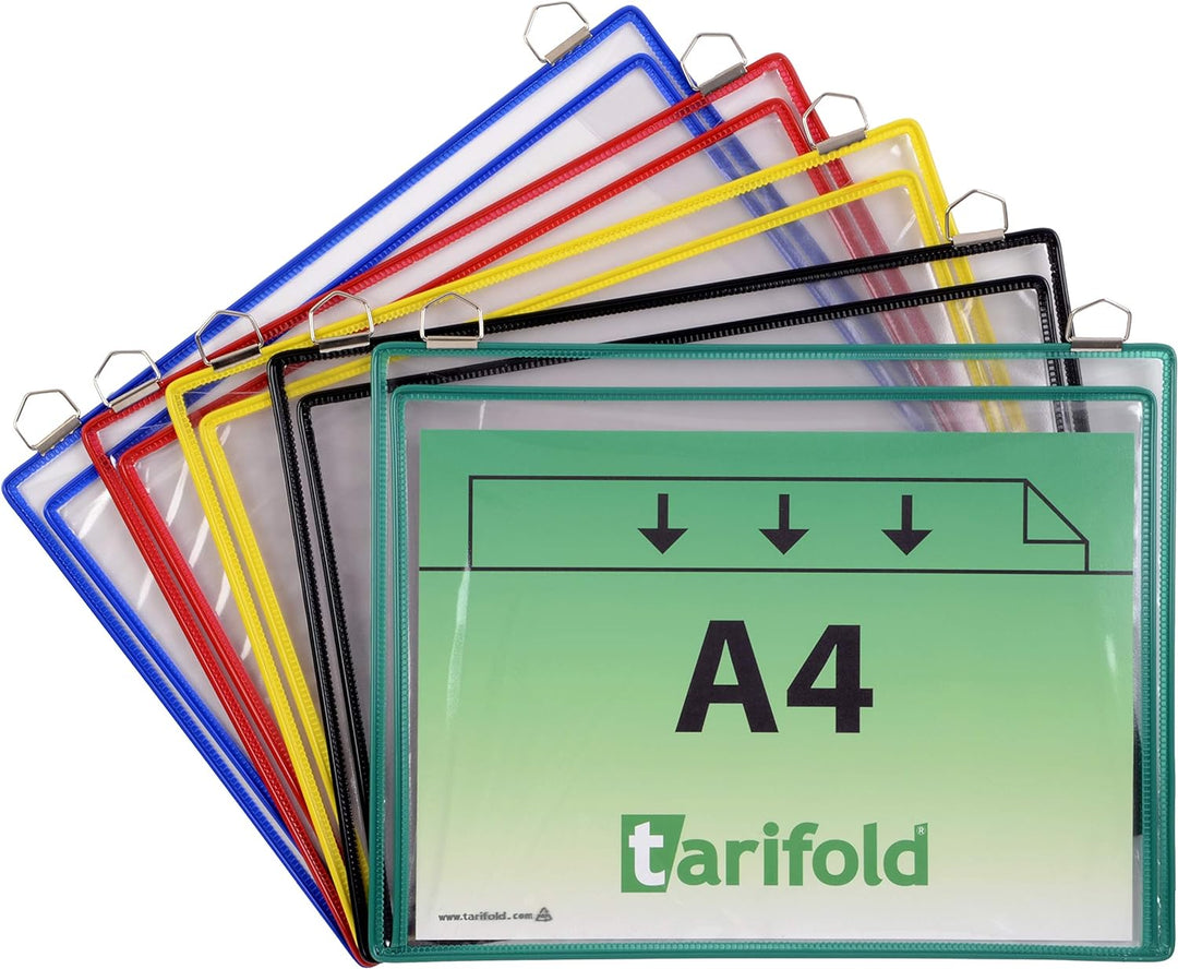 tarifold 340009 tview Ablagemappe mit DIN A4, farbig sortiert