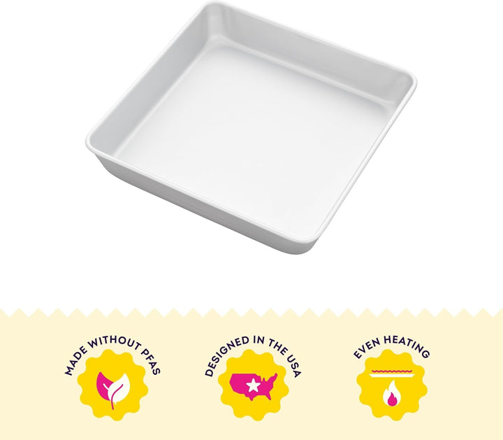 Wilton Performance Pans Quadratische Backform, 25,4 x 5 cm 10 25,4 cm (10 Zoll), Quadrat Pfanne, 10