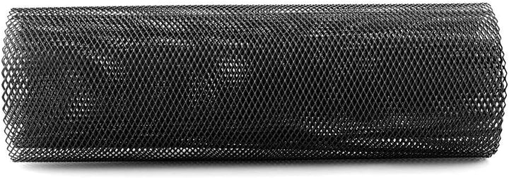 3x6mm Kühlergrill Gitter Alu Renngitter, 100x33cm Auto Kühlergrill Mesh Blatt Gitter Körper Stosssta