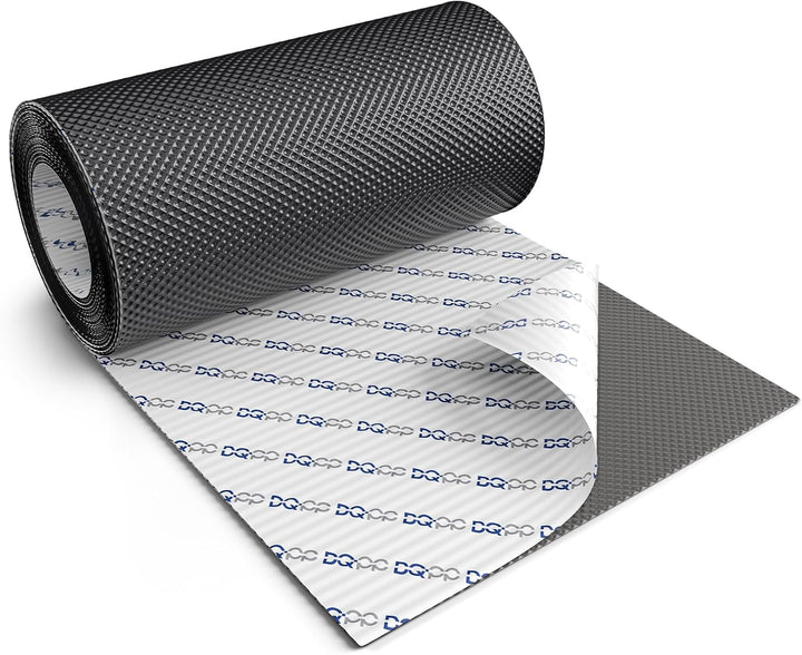 DQ-PP WANDANSCHLUSSBAND | Länge 5m | Breite 300mm | Graphit RAL 7016 | hochwertiges Aluminium und Bu