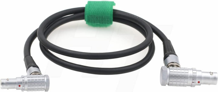 HangTon 14,4 V Stromkabel, rechtwinklig, 6-polig auf 7-polig, für Tilta Nucleus-M-Motor auf DJI Roni