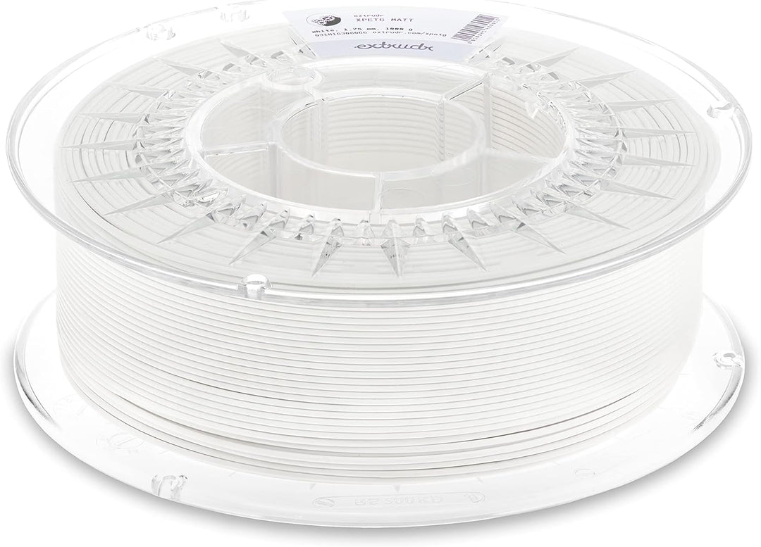 extrudr® XPETG MATT ø1.75mm (1kg) 'WEISS' - 3D Drucker Filament - Made in Austria - höchste Qualität