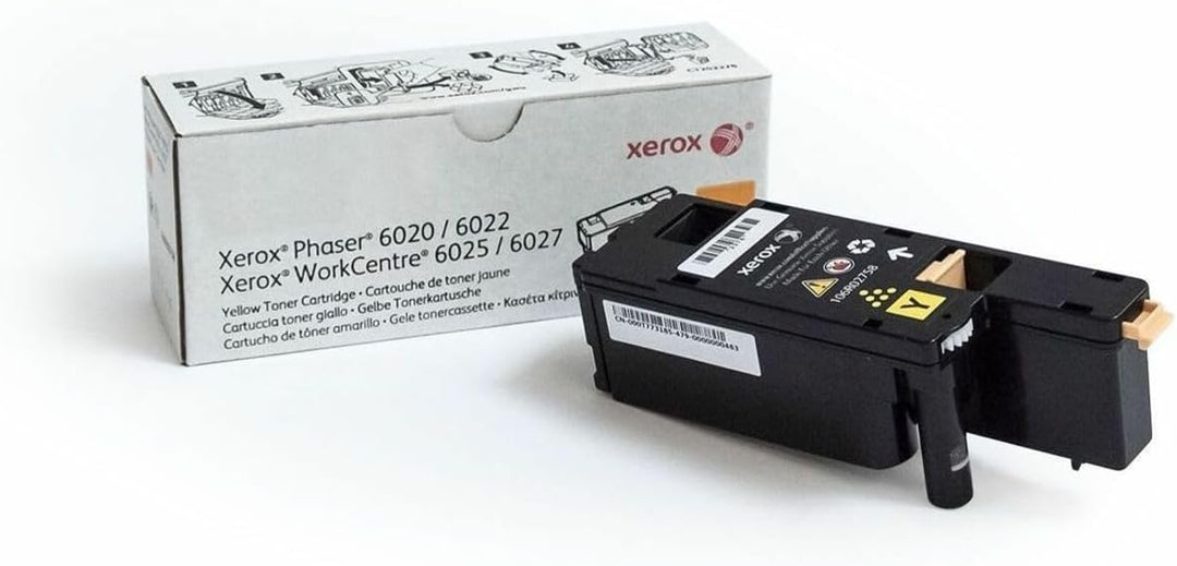 Xerox 6020/6022 Toner cartridge, gelb, 106R02758, 178x70x54 mm Single, Single