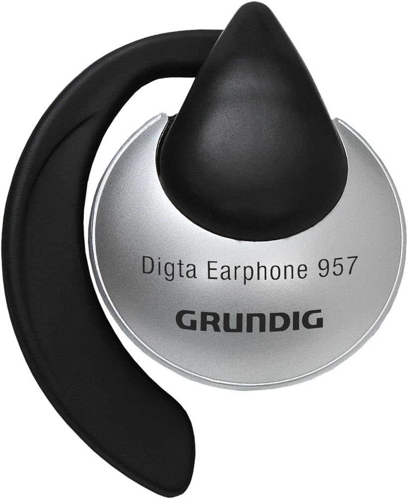 Digta Earphone 957 GBS (PCC9571), drehbarer Kopfhörer mit Schaumstoffpolster und GBS-Anschluss