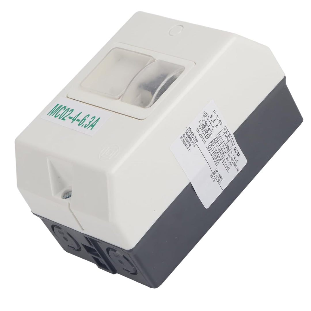 MC02 Serie Motorschutzschalter ABS Wasserdichter IP55 Lastumwandlungsschalter 220V 380V Motorschutzs