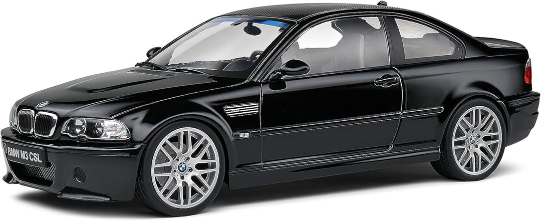 Solido Modellauto Massstab 1:18 BMW E46 CSL schwarz