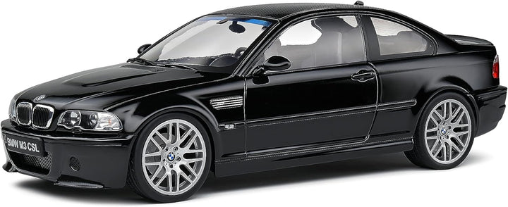 Solido Modellauto Massstab 1:18 BMW E46 CSL schwarz