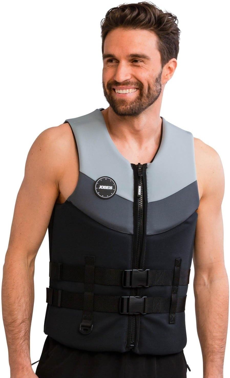 Jobe Herren Schwimmweste Neoprene Life Vest Lime Green XXXL+ Graphite Grey, XXXL+ Graphite Grey