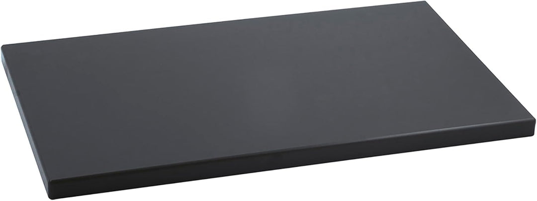 Metaltex 73381538 Schneidebrett, Polyethylen 50 x 30 x 2 cm Schwarz, 50 x 30 x 2 cm Schwarz