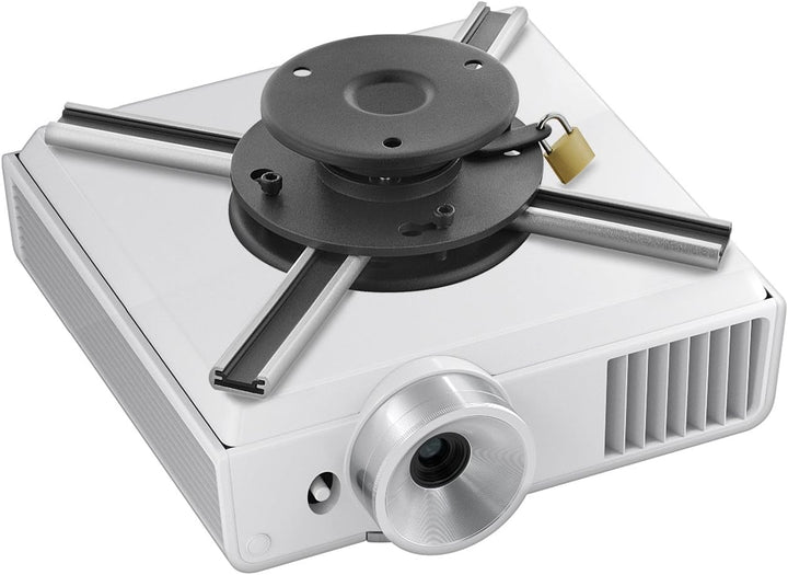 deleyCON Universal Beamer Projektor Deckenhalterung +-15° Neigbar - 360° Schwenkbar - bis 20Kg - Dec