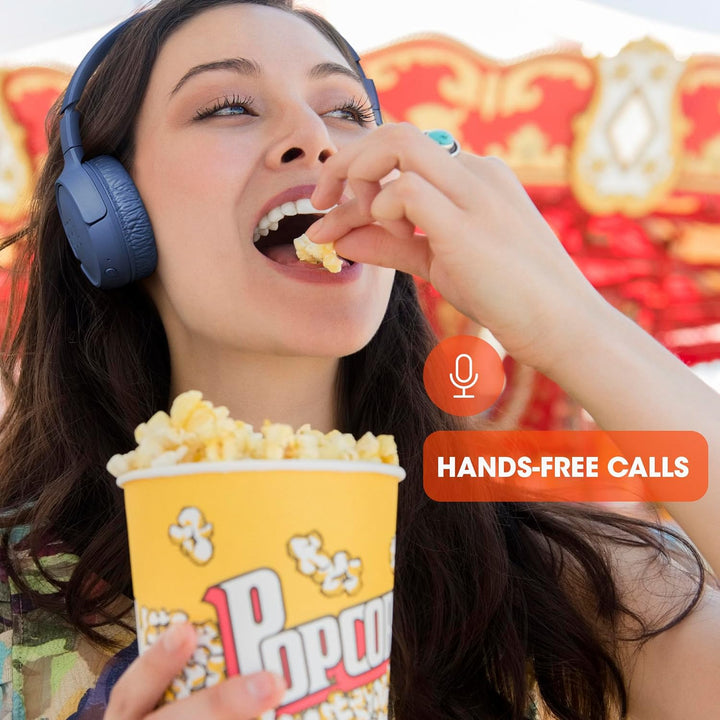 JBL Tune 510BT – Bluetooth On-Ear Kopfhörer in Schwarz – Faltbare Headphones mit Freisprechfunktion