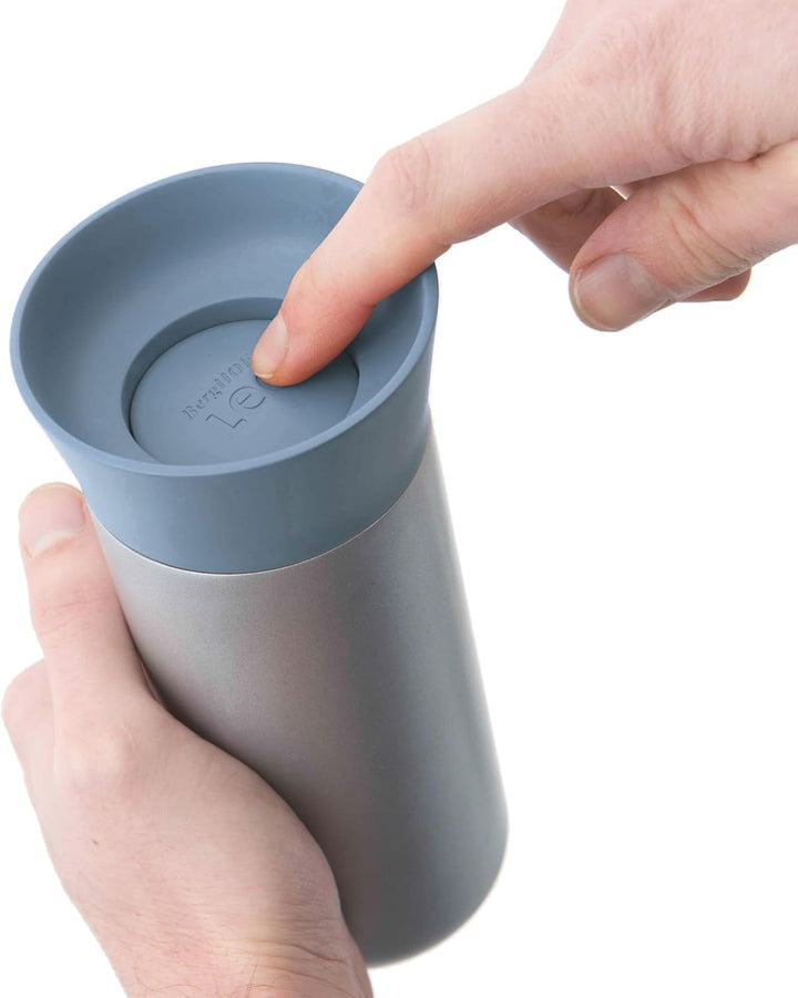 BergHoff Thermobecher 0,33 l Leo (Thermobehälter, Getränke / Kaffee / Tee warm oder kalt bis zu 6 St