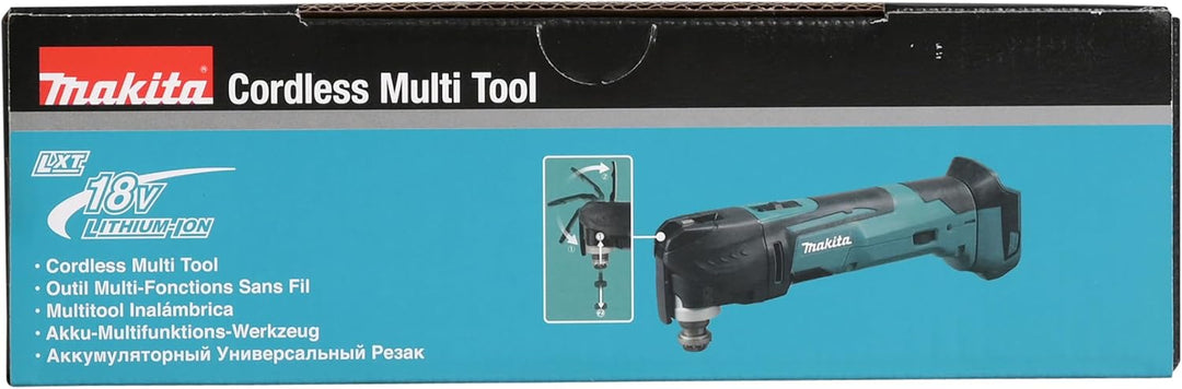 Makita DTM51Z Akku-Multifunk.Werkzeug 18,0 V (ohne Akku, ohne Ladegerät, ohne Zubehör), Blau, 1