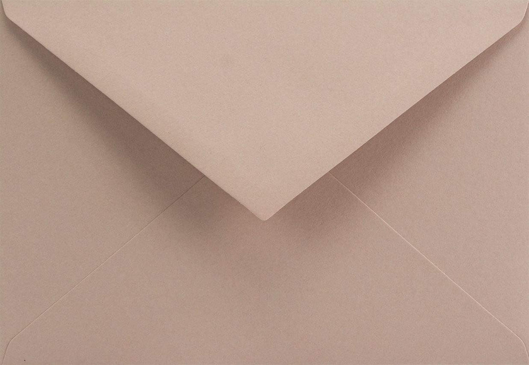 Netuno 500 Briefumschläge Alt-Rosa DIN C6 114x 162 mm 120g Keaykolour Old Rose bunte Papier-Umschläg