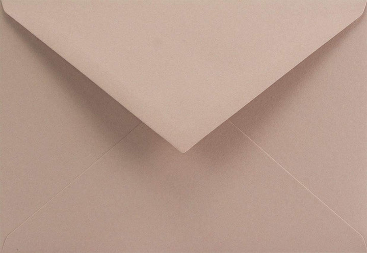 Netuno 500 Briefumschläge Alt-Rosa DIN C6 114x 162 mm 120g Keaykolour Old Rose bunte Papier-Umschläg