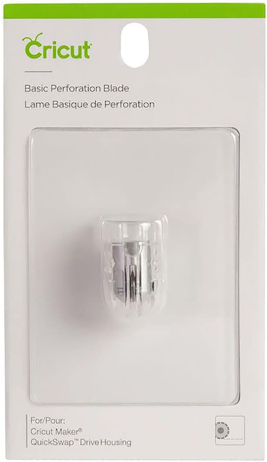 Cricut Basis-Perforationsklinge Perforation Blade (2.5mm Teeth / 0.5mm Gaps) for Maker Machines, Pap