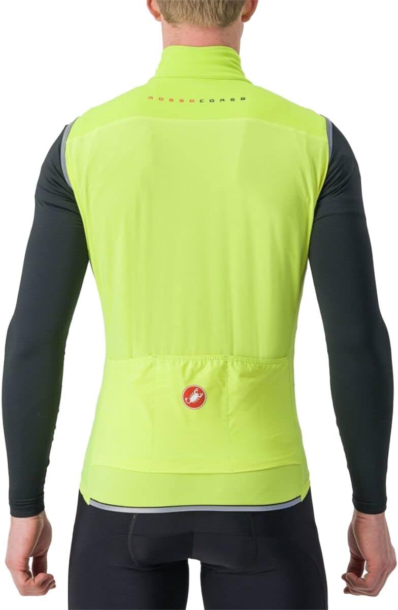 Castelli Herren Perfetto Ros 2 Vest Sports vest, ELECTRIC LIME