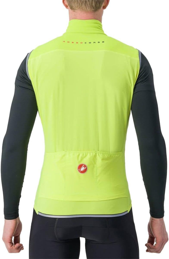 Castelli Herren Perfetto Ros 2 Vest Sports vest, ELECTRIC LIME