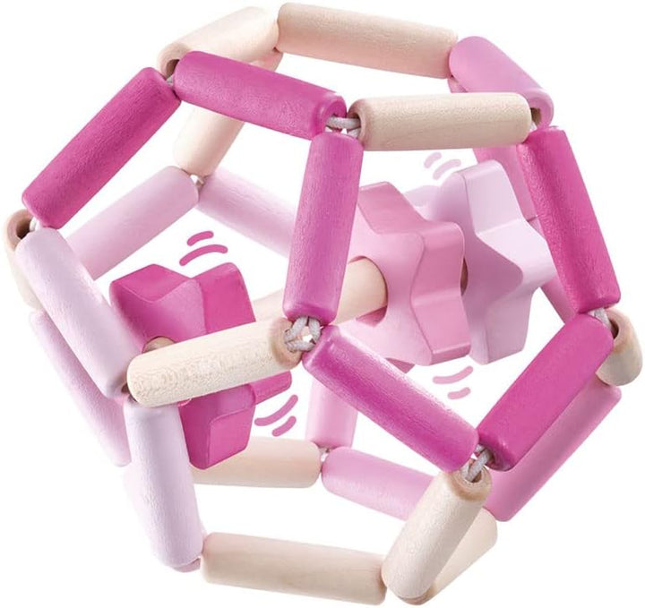 Selecta 64021, Sternentanz rosa, bellybutton, Greiflingsball, 11,5 cm, 1 Stück