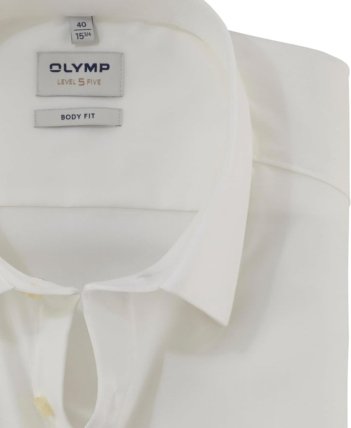 OLYMP Herren Oberhemd Langarm Hemd,einfarbig,Einfarbig,Comfort fit,New Kent, Hellbeige 20