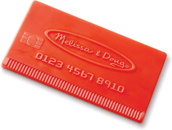 Melissa & Doug Kaufladen aus Holz | Mit Förderband, Scanner, Kartenzahlung und Soundeffekten | Für K