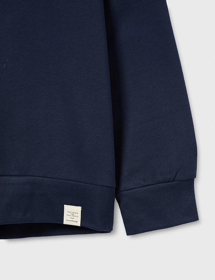 MUSTANG Herren Sweatshirt S Navy Blazer 5324, S Navy Blazer 5324