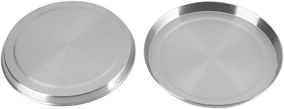 Garosa Brenner-Abdeckung, 4 Stück/Set Edelstahl Küche Herd Top Brenner Abdeckungen Herd Schutz Unive