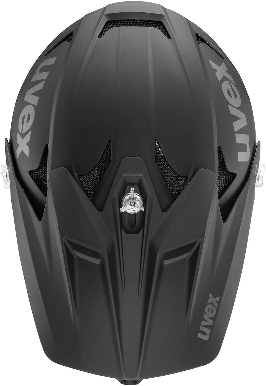 Uvex Hlmt 10 DH Fahrrad Helm schwarz/grau 2024 58-60 cm, 58-60 cm