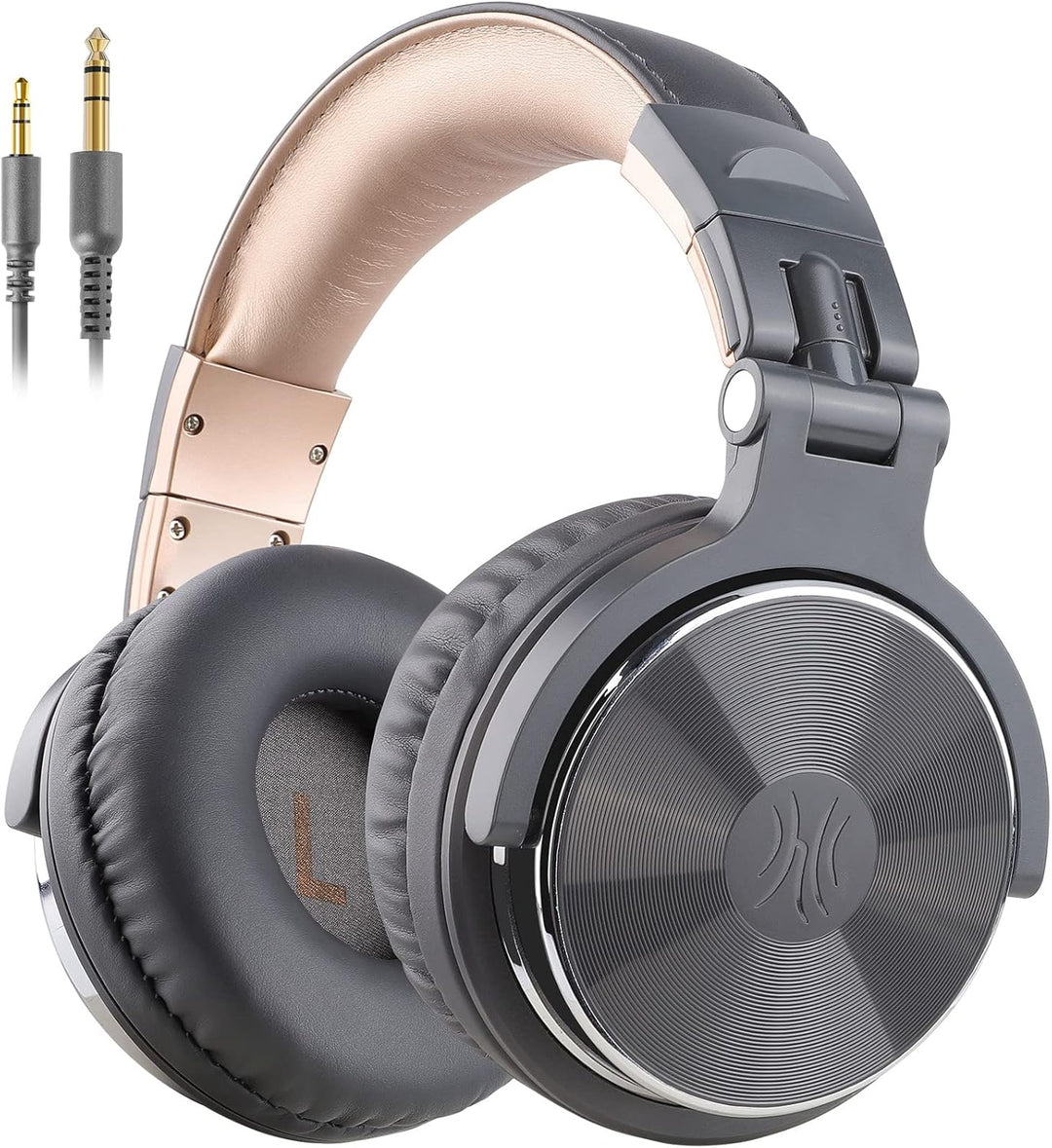 OneOdio Over Ear Kopfhörer mit Kabel, 50mm Treiber, Bassklang, 6.35 & 3.5mm Klinke, Share-Port, Gesc
