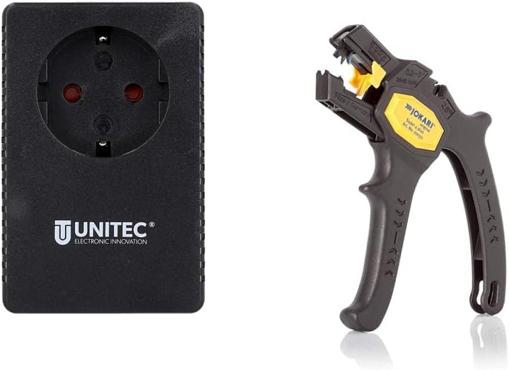 UNITEC Anlaufstrombegrenzer und Einschaltstrombegrenzer (230V ~/ 16A, Zwischenstecker, Strombegrenze