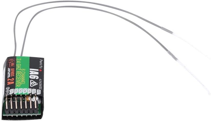 Dilwe RC-Empfänger, Flysky FS-IA6 6-Kanal-2,4-GHz-Frequenzempfänger für FS-I6, Nicht mehr als 20 dBm