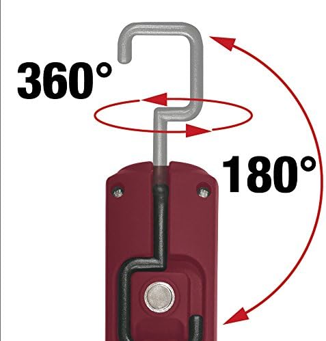 Kraftwerk 32069 COB Akku-Handlampe 2W+3 LED, Grau/Schwarz