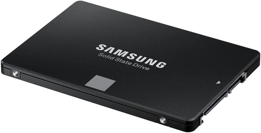 Samsung MZ-76E1T0B/EU 860 EVO 1 TB SATA 2,5" Interne SSD, Festkörper-Laufwerk, Schwarz
