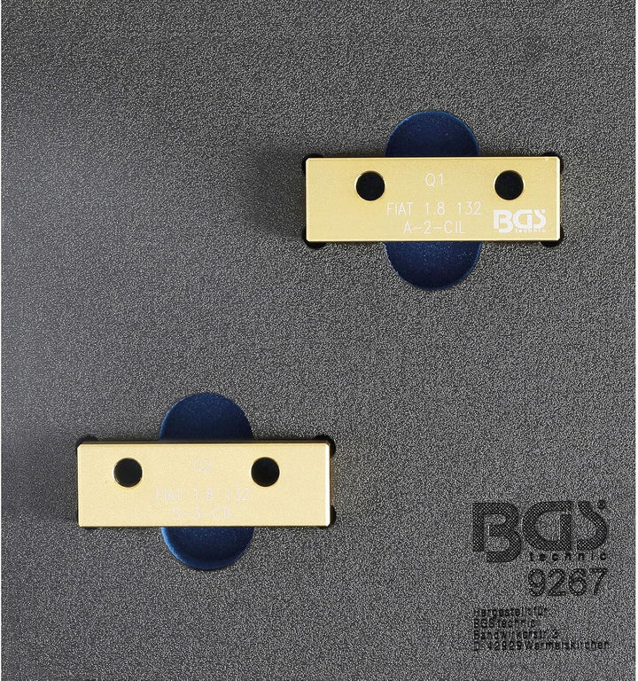 BGS 9267 | Werkstattwageneinlage 1/6: Nockenwellen-Arretierwerkzeug-Satz | für Fiat, Lancia 1.8l 16V
