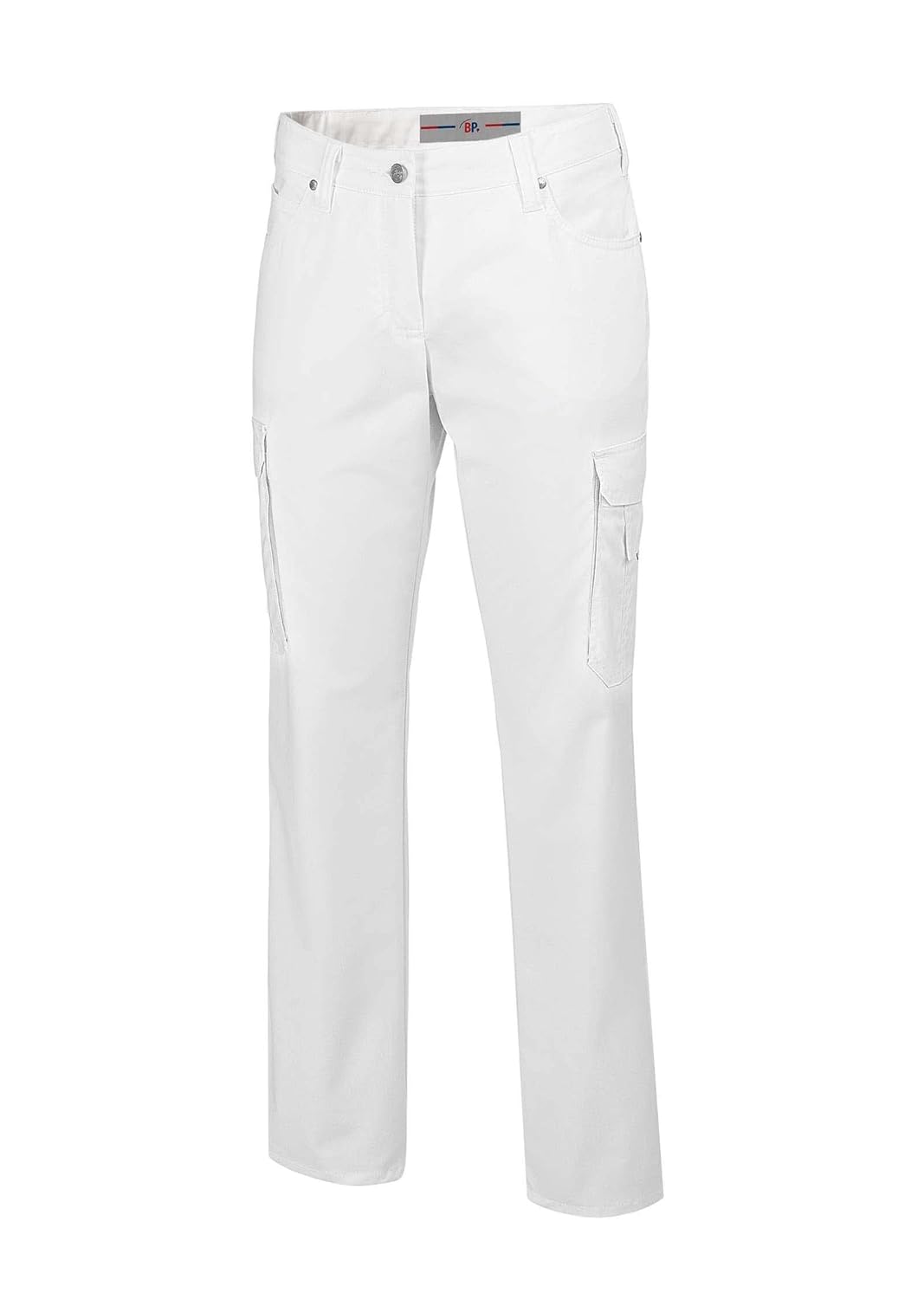BP 1642-686-21-36l Jeans für Frauen, 5-Pocket-Jeans, 230,00 g/m² Stoffmischung mit Stretch, weiss, 3